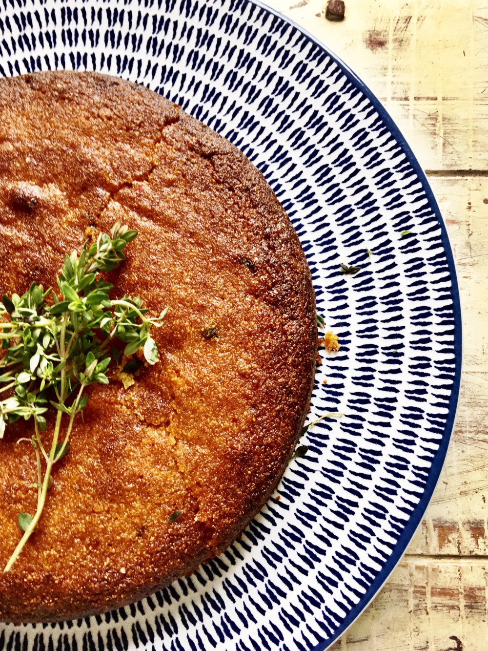 Honey & Polenta Cake
